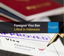 印尼新规宣布解除外国人签证禁令