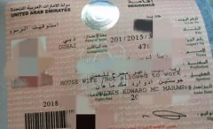 在迪拜申请妻子和孩子的家属签证需要哪些文件和条件？